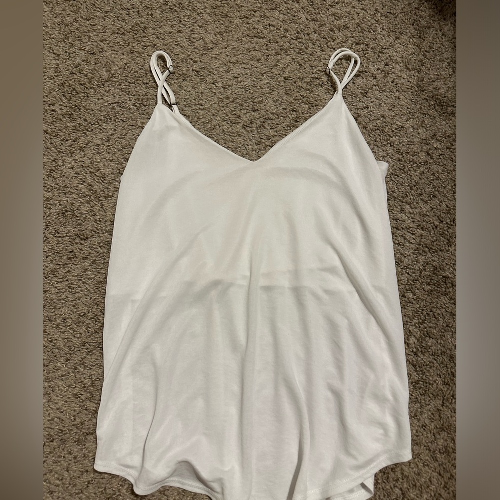 White boutique tank